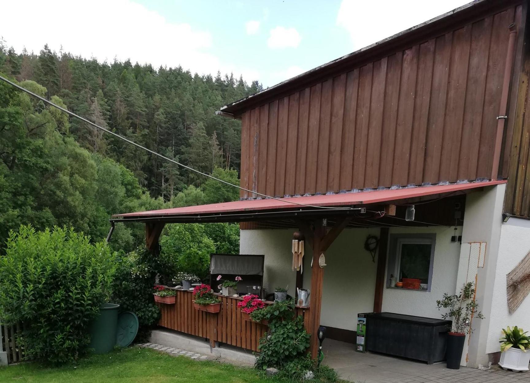 Fewo An Der Klosterruine Paulinzella Mit Kostenfreien Parkplatz Und Wlan Exterior foto