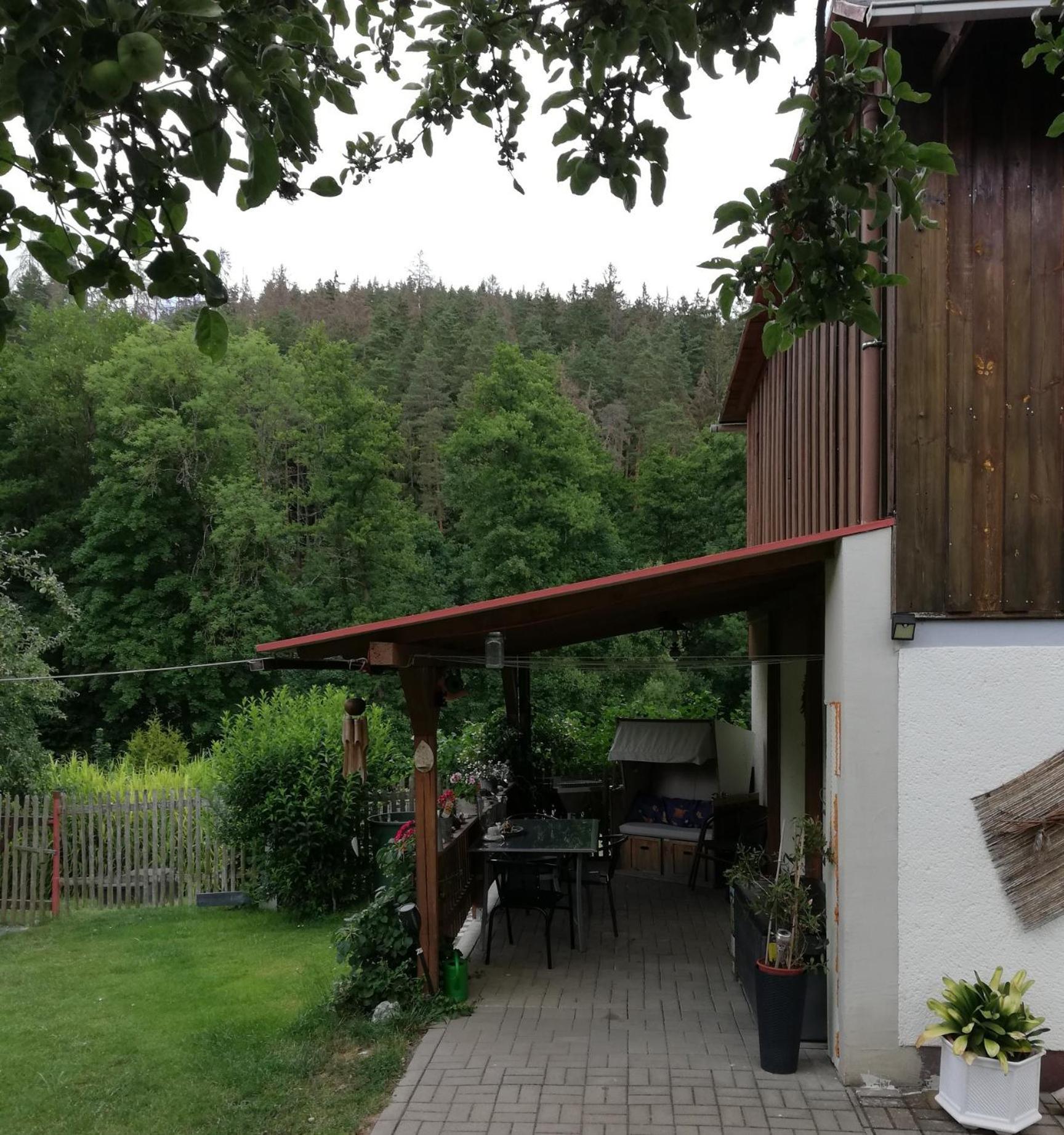 Fewo An Der Klosterruine Paulinzella Mit Kostenfreien Parkplatz Und Wlan Exterior foto